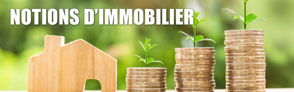 Notions d'immobilier
